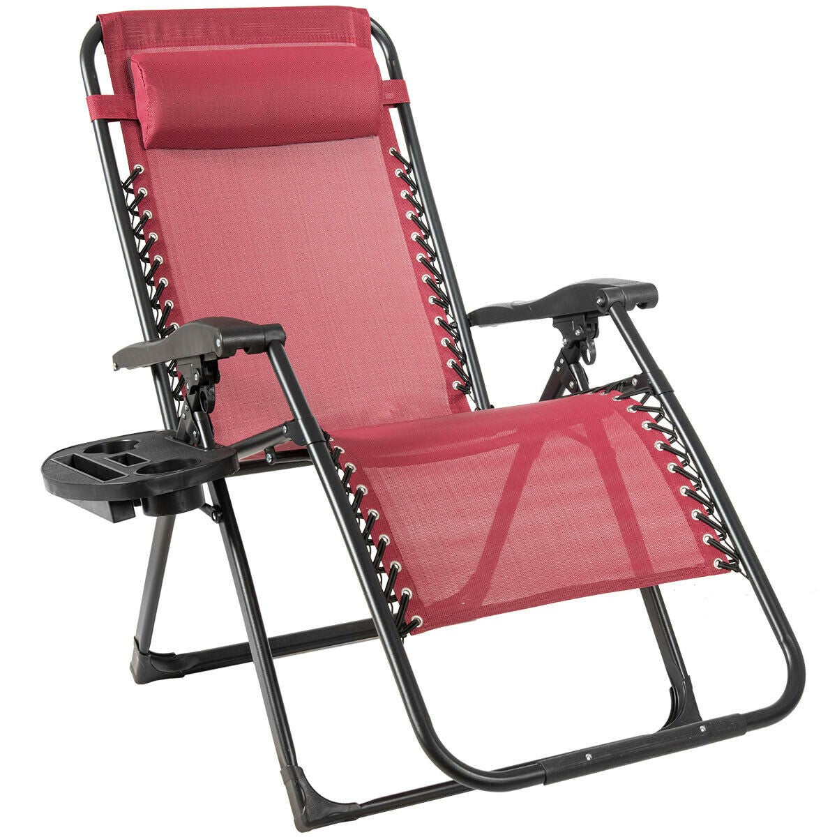 Zero Gravity Chair, 500-lb Capacity Oversized Recliner with Cup Holder