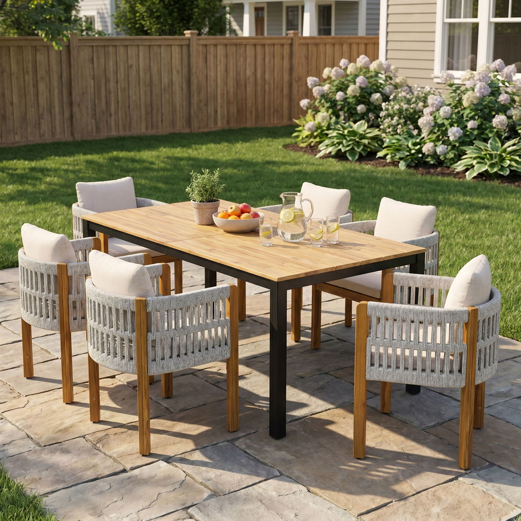 7 Piece Outdoor Dining Set