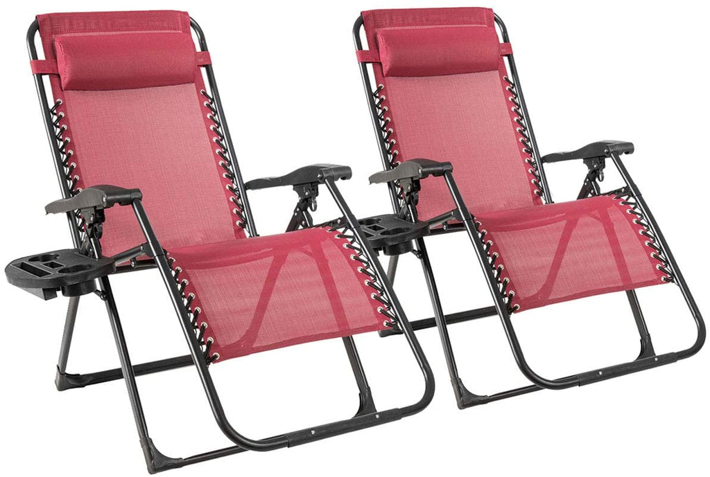 Zero Gravity Chair, 500-lb Capacity Oversized Recliner with Cup Holder