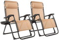 Zero Gravity Chair, 500-lb Capacity Oversized Recliner with Cup Holder