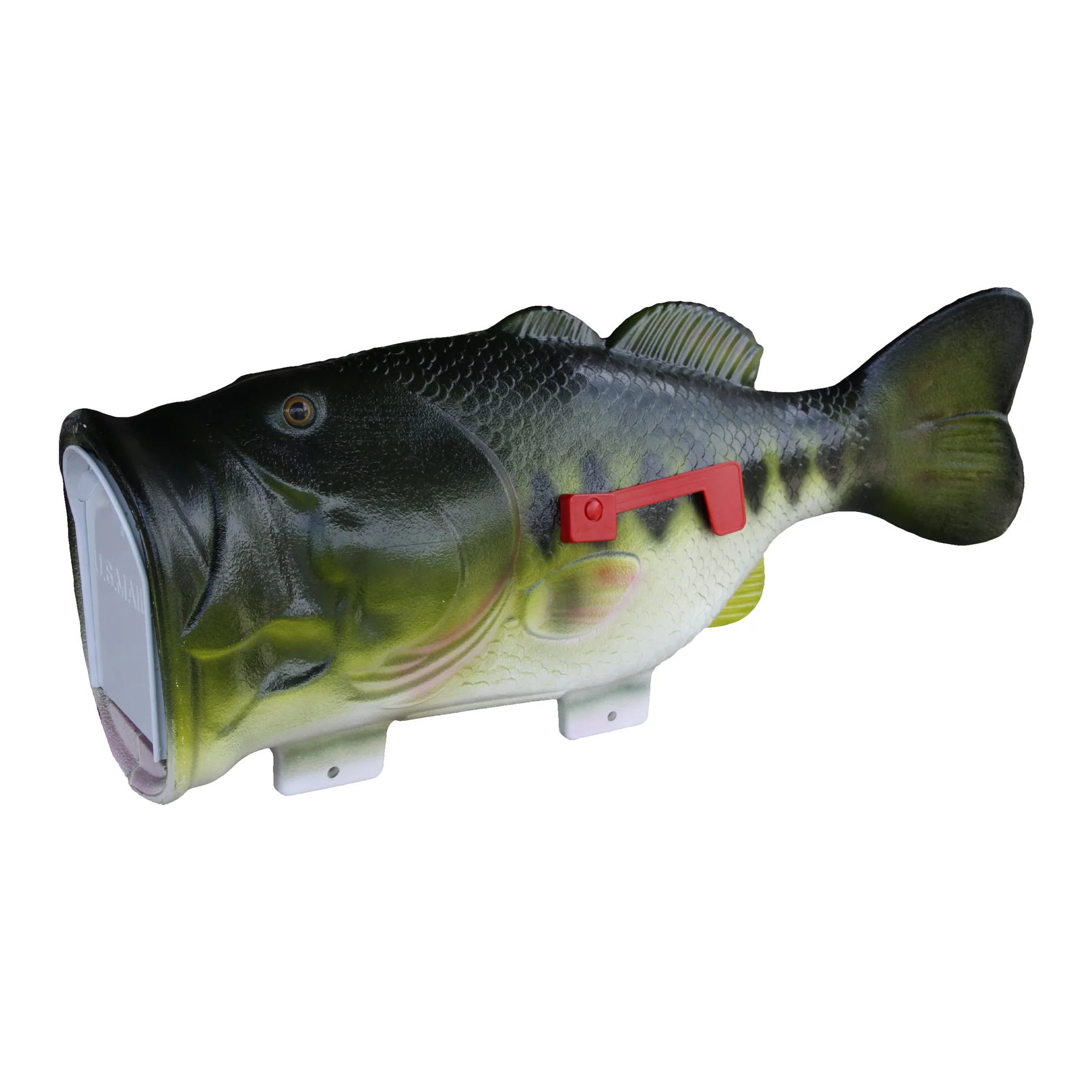 Fish mailbox-Perch shaped