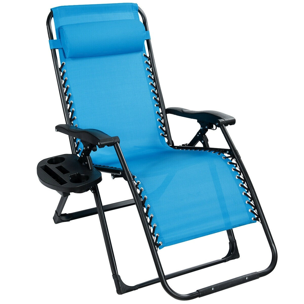 Zero Gravity Chair, 500-lb Capacity Oversized Recliner with Cup Holder